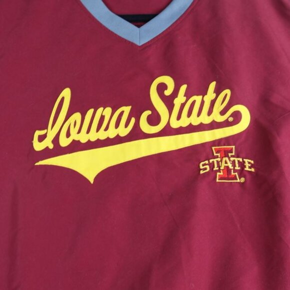 Iowa State Shirt Mens Medium Pullover Windbreaker Long Sleeve Cyclones - Picture 5 of 9